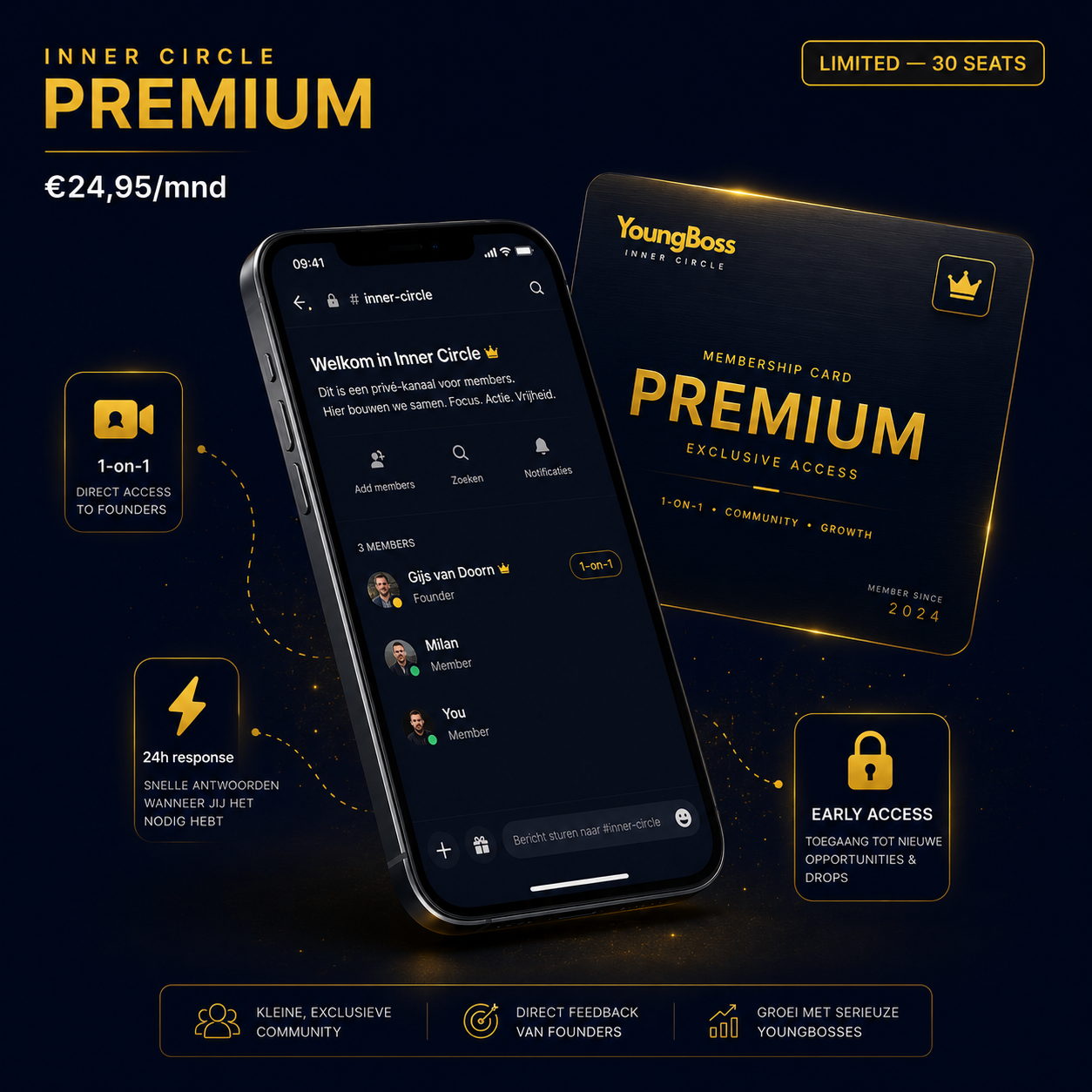 YoungBoss Inner Circle Premium – van €0 naar serieus geld